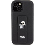 Karl Lagerfeld KLHCP15SGSAKCPK Tagakaas Apple iPhone 15 / 14 / 13 jaoks