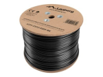 LANBERG LCF5-21CU-0305-BK FTP katkematu kaabel CU v&auml;listingimustes cat. 5e 305m must