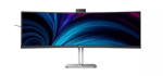 Philips 49B2U6903CH/00 49 " VA Dual QHD 32:9 100 Hz 4 ms 5120 x 1440 pixels 450 cd/m&sup2; HDMI ports quantity 2