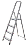 CORDA DOMESTIC ALUMINUM LADDER 4 STEPS 000705 KRAUSE