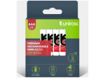 Uniross Ni-MH AA / HR6 laetavad akud 600mAh 4 tk