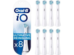 Oral-B iO Ultimate Clean harjapead valge, 8 tk.