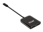 Club 3D CSV-1555 USB-C Gen 2 2xDisplayPort videokaabli must