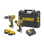 DeWALT DCK266P2T-QW 18V XR kombinatsioonikomplekt l&ouml;&ouml;kjuhtimispulber ja l&ouml;&ouml;kkruvikeeraja