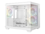DeepCool CG330 3F WH torn Micro ATX valge