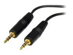 Startech 6 ft. (1.8 m) 3.5mm kullatud audio kaabel mees/mees abikaabel (MU6MM)