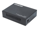Intellinet 10GBase-T to 10GBase-R Meedia Konverter, 1 x 10 SFP Slot, 1 x 10GB RJ45 Port (Euro 2-pin plug) Gigabit Ethernet 10 Gigabit