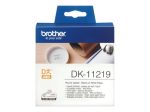 Brother &uuml;marad paberisildid DK-11219 mustvalgel 12 mm