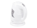 Adler Kettle AD 08 Standard 850 W 1 L Plastic 360&deg; rotational base White