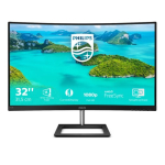 Philips E Line 322E1C/00 LED-ekraan 80 cm (31,5") 1920 x 1080 pikslit Full HD LCD must