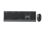 Gembird KBS-WPS-02 Keyboard and Mouse Set Wireless US Bluetooth Black