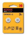 Kodak Lithium CR1620 / 3V Patareid (2tk)