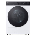 LG Dryer Machine RHX5009TKB Energy efficiency class Class B Front loading 9 kg Digital Heat pump Depth 66 cm Wi-Fi White