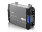 Qoltec Puhas Sinilaine DC AC Inverter V&auml;lis Must Hall