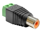 Delock RCA emane terminaliplokki video/helisaaadapter