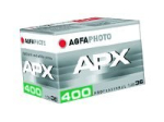 AgfaPhoto APX 400 professionaalne mustvalge film ISO 400