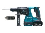 Makita DHR243RTJ Haamerpuur 2 akut kaasas 18V 2Joule