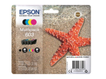 Epson 603 komplekt must, kollane, ts&uuml;aan, magenta tint C13T03U64020
