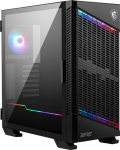 MSI MPG VELOX 100P AIRFLOW Mid Tower m&auml;nguarvuti korpus 'must, 3x 120mm ventilaator + 1x 120mm ARGB ventilaator, ARGB valgusriba, USB Type-C, 1x ka...