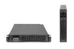 DIGITUS OnLine UPS, rack/tower, 3000VA, 3000W, LCD, 8 x C13, 1 x C19, RS-232, USB, SNMP kaart (valikuline), relekaart (valikuline) Digitus OnLine U...