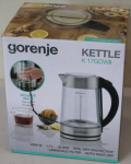 SALE OUT. Gorenje K17GDWII Kettle, Electric, Capacity 1.7 L, Power 2200 W, Stainless steel SALE OUT. Gorenje Kettle K17GDWII 2200 W Electric 1.7 L