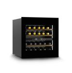 Caso Wine Cooler WineDeluxe WD 24 Energy efficiency class F Built-in Bottles capacity 24 Black