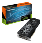 Graphics Card GIGABYTE NVIDIA GeForce RTX 5070 12 GDDR7 192 bit PCIE 5.0 16x GPU 2587 MHz Triple slot Fansink 1xHDMI 3xDisplayPort GV-N5070EAGLEOC