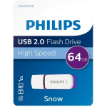 Philips FM64FD70B USB 2.0 M&auml;lupulk Snow Edition 64GB lilla