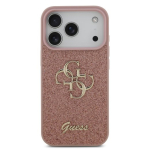 Guess PU fikseeritud h&otilde;bedane 4G metallilogo kaitseklaas Apple iPhone 17 Pro jaoks
