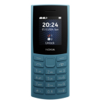 Nokia 105 4G Mobiiltelefon Dual SIM Ookeani sinine
