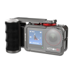Metallist kaitse&uuml;mbris k&auml;epidemega Puluz DJI Osmo Action 5 Pro / Action 4 / Action 3 jaoks