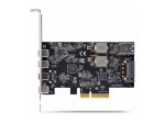 StarTech.com 5-Portiline USB PCIe Kaart, USB 3.2 10Gbps, PCI Express kaart 4x USB-C porti, 1x USB-A sisene port, USB PCIe kontrollerikaart, Windows/