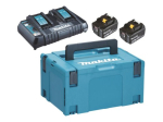 Makita 197629-2 akupakk 2 x BL1850B + DC18RD