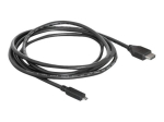 Delock HDMI kaabel koos Ethernetiga 2m