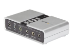 StarTech.com 7.1 USB helikaart - V&auml;lismine helikaart s&uuml;learvutis SPDIF digitaalheli - Helikaart arvutile - H&otilde;be