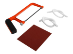 EkWaterBlocks EK-HD Tube DIY vedeljahutuss&uuml;steemi modifikatsioonikomplekt 1-pack punane h&otilde;bedane valge