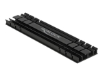 DeLOCK 100 mm Flat Heatsink M.2 moodul Black SSD k&uuml;lmik