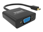 Vision Professional adapter Mini DisplayPort mees kuni 15 pin HD D-Sub (HD-15) mees must