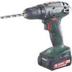 Metabo BS 14.4 1500 p/min, must, roheline, punane