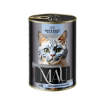 MAU Pate and Fillet Sterilized Deer with haskap berries wet cat food 400g