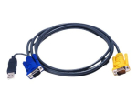 ATEN 2L-5202UP KVM Kaabel Klaviatuurile/Video/Hiirele