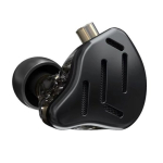 KZ ZAX BLACK NO MIC In-Ear Headphones, Black