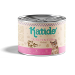 KATIDO Tursk tunna koos - m&auml;rgine kassitoit - 200g