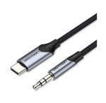 AUDIO KAABEL 3.5MM KUNI USB-C/1M BGKHF VENTION