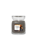 Yankee Candle Crackling Embers vahapeals&uuml;&uuml;t Cylinder Wood Grey 1 szt(u)