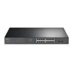 Switch TP-LINK TL-SG1218MPE Desktop/pedestal Rack 16x10Base-T / 100Base-TX / 1000Base-T PoE+ ports 16 192 Watts