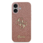 Guess PU fikseeritud h&otilde;bedane 4G metallilogo kaitseklaas Apple iPhone 17 jaoks