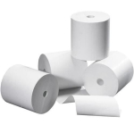 Termiline V&otilde;tmepaber 80x80mm T&uuml;&uuml;p 12mm - 75M, 55gr. Valge
