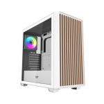 Darkflash DS900WD ATX arvutikorpuse (Valge) + 4 ventilaatorit
