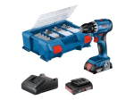 Bosch GSR 18V-45 Professional 18V puur/driver koos 2 akuga
